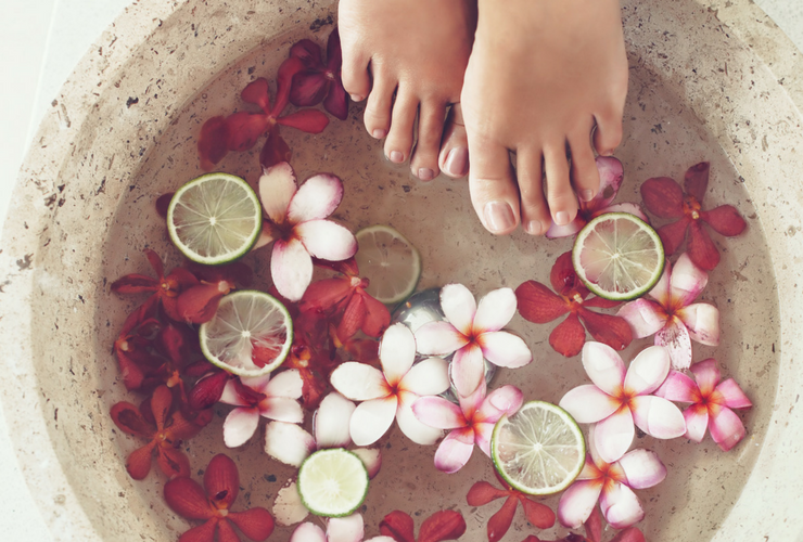 DIY Home Pedicure